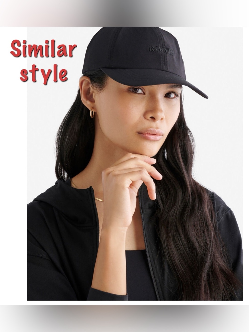 Roots Nylon Baseball Cap (Gender Free)